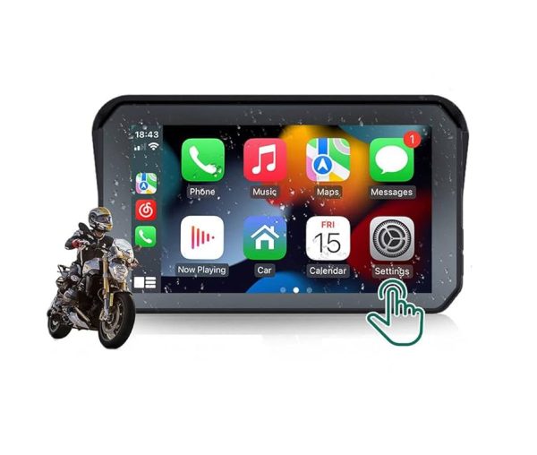 PANTALLA PARA MOTO (SMART) 5P"