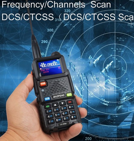 Radio tipo Baofeng UV-5RM