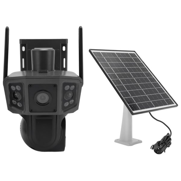 Camara Con Panel Solar
