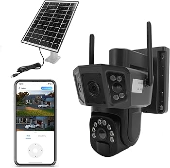 Camara Con Panel Solar